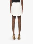 Basic Mini Skirt White