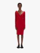 Eve Midi Dress Red