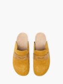 Caramel Loafer Sandy Mules