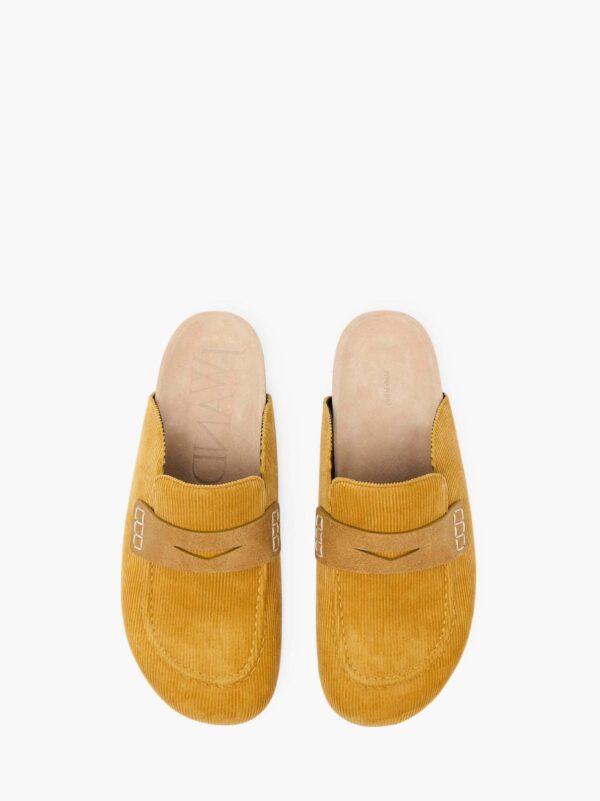 Caramel Loafer Sandy Mules - Image 4