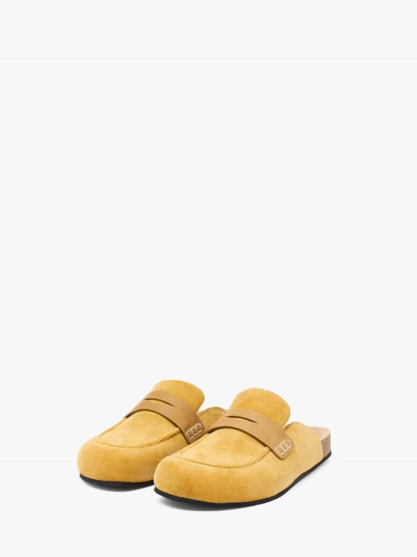 Caramel Loafer Sandy Mules - Image 2
