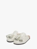 Coe Loafer White Mules