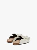 Coe Loafer White Mules